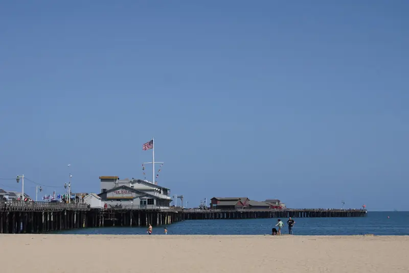 The pier at Santa Barbara